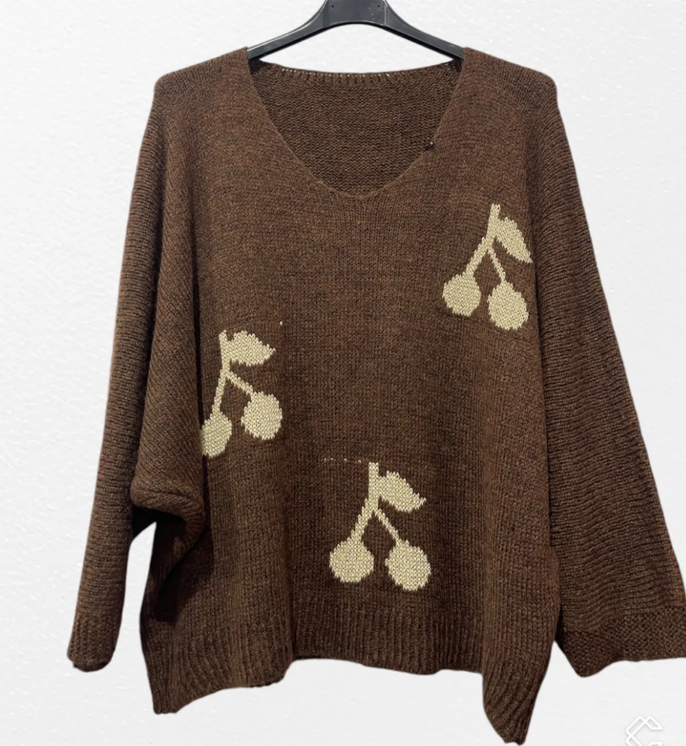 Pull cerise