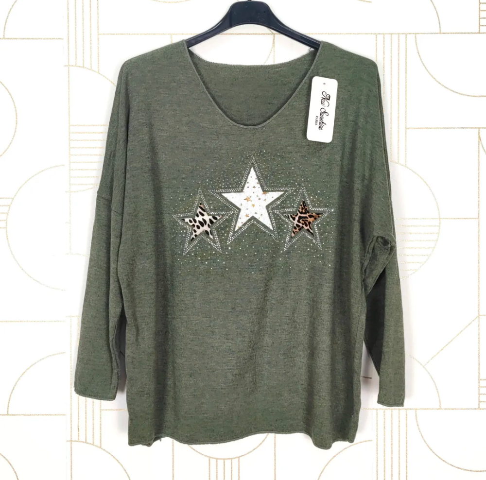 Pull etoile