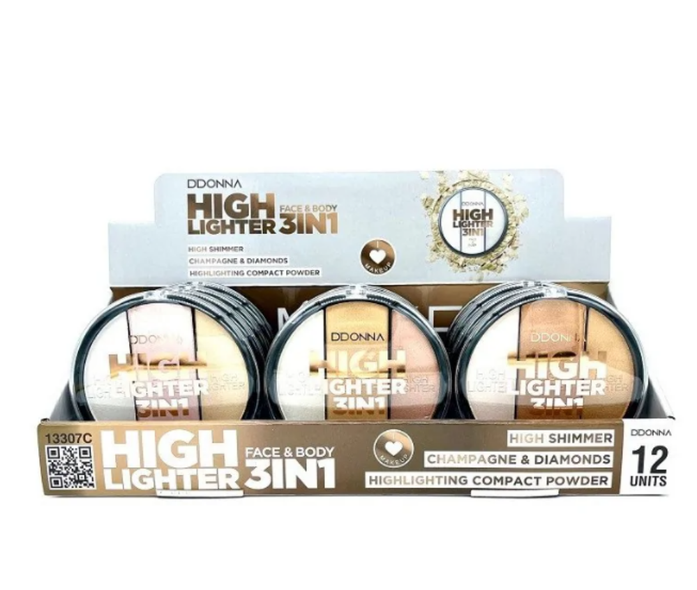 HIGHLIGHTER 3 EN 1 VISAGE ET CORP