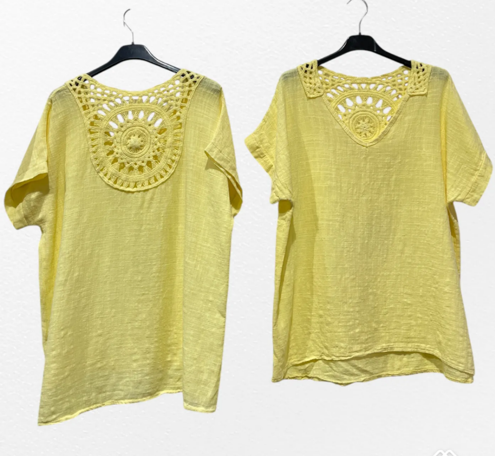 Haut broderie