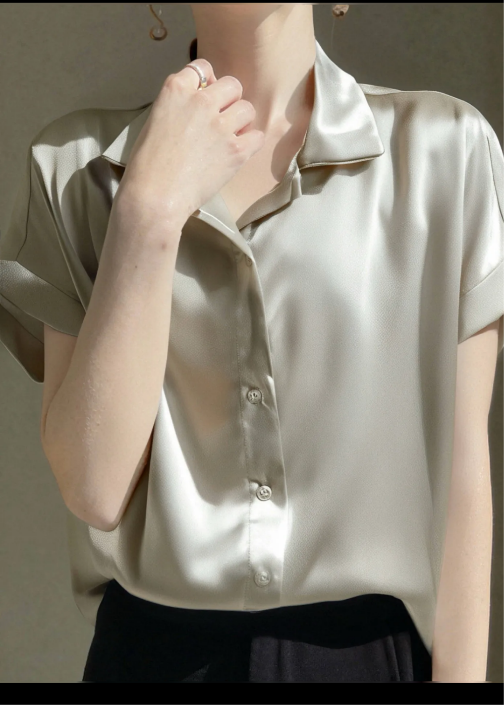 Chemise satiné