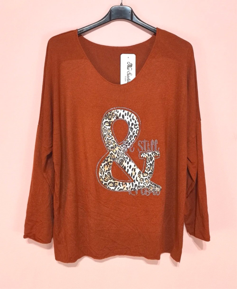 Pull & léopard