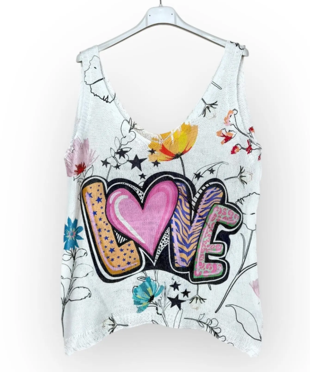 Débardeur love coeur