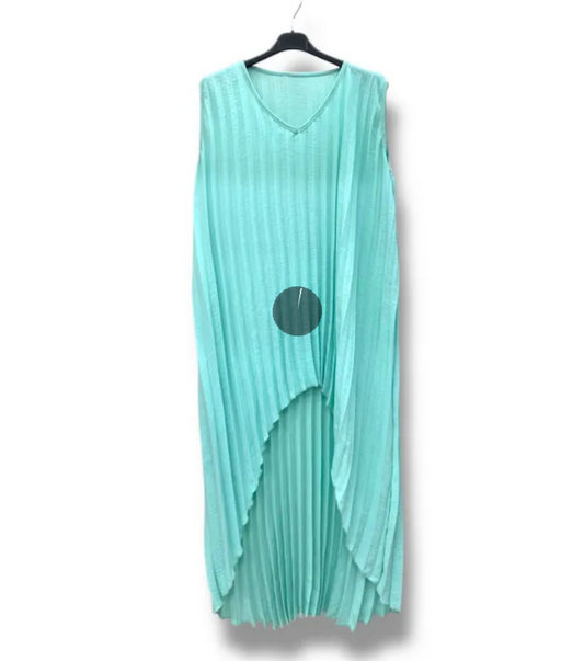 Robe plissée
