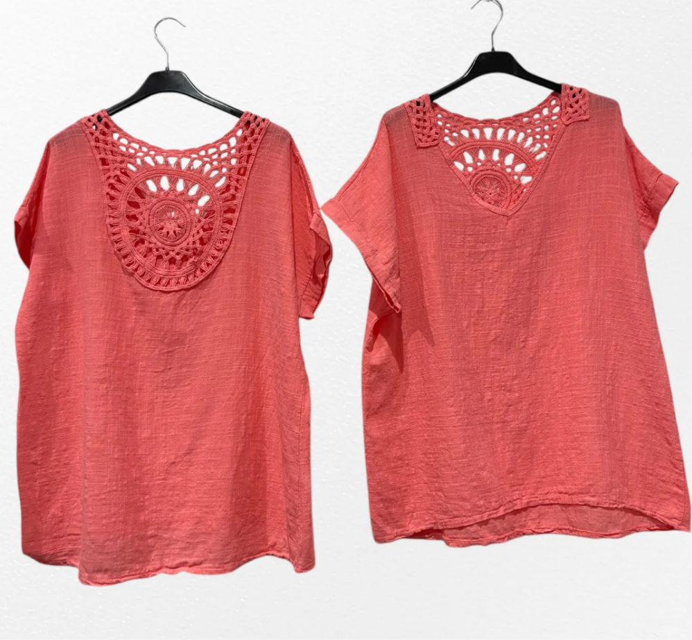 Haut broderie