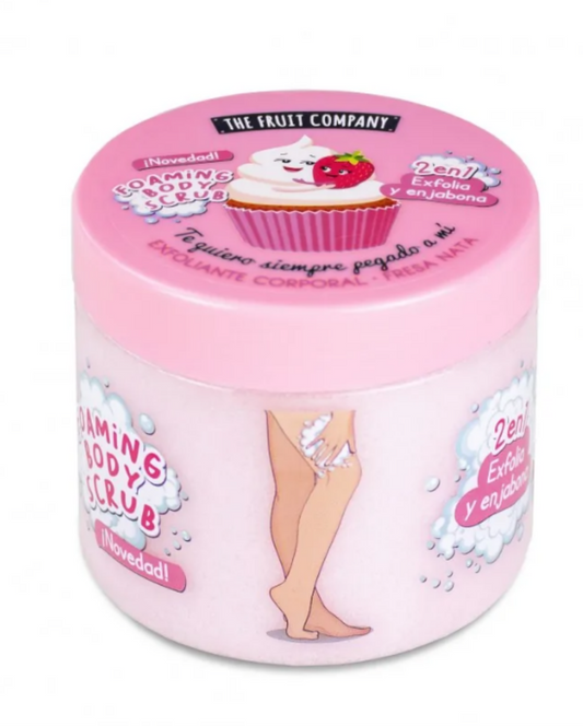BODY SCRUB + SAVON 2 EN 1 THE FRUIT COMPANY FRAISE CHANTILLY