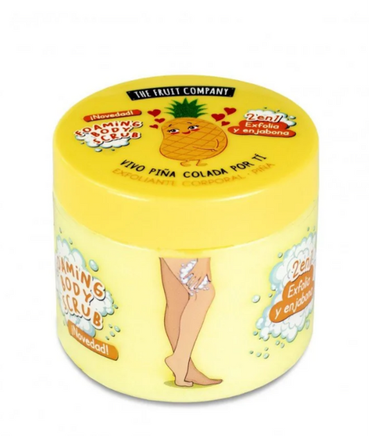 BODY SCRUB + SAVON 2 EN 1 THE FRUIT COMPANY ANANAS