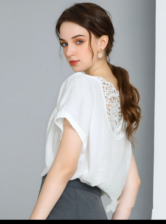 Haut broderie