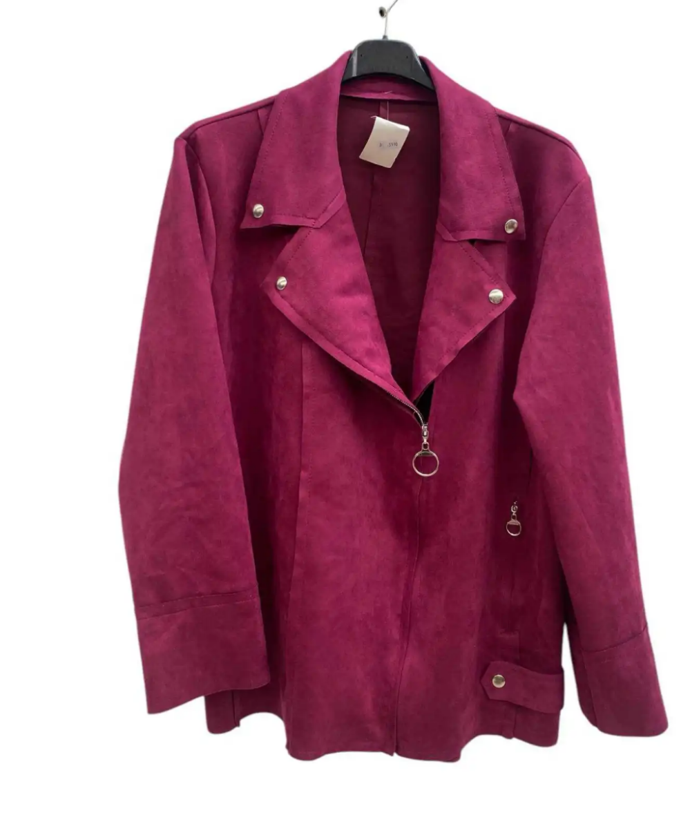 Veste suédine