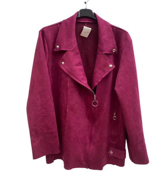 Veste suédine