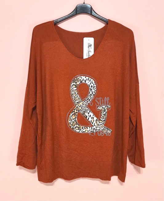Pull & léopard