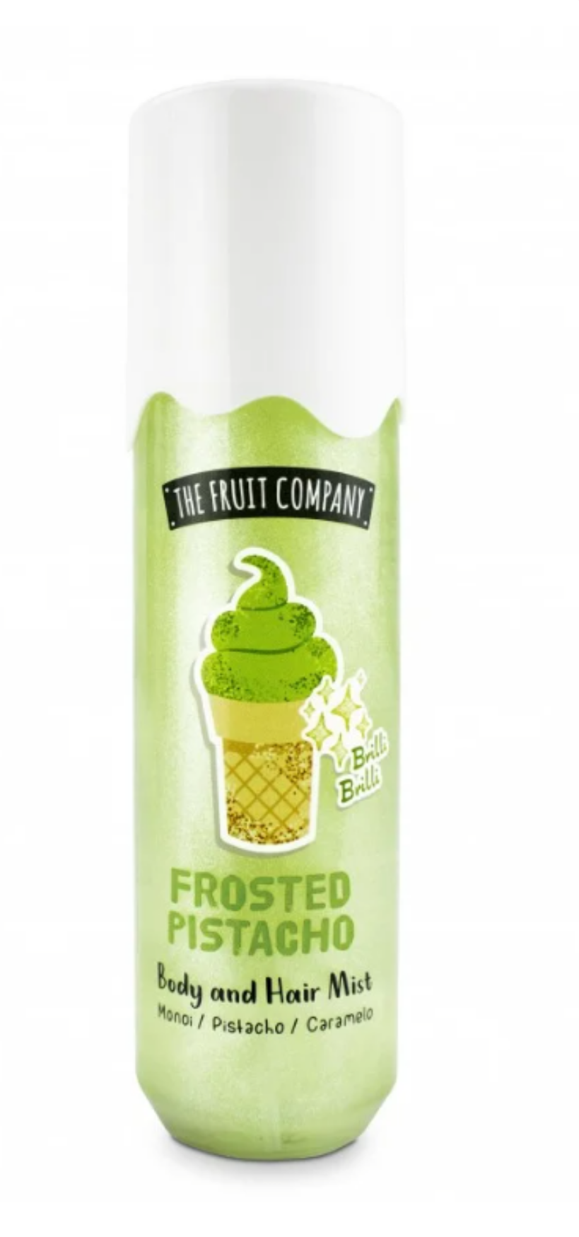 BRUME SCINTILLANTE CORPS ET CHEVEUX GLACE PISTACHE