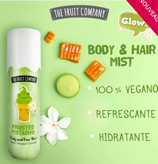 BRUME SCINTILLANTE CORPS ET CHEVEUX GLACE PISTACHE