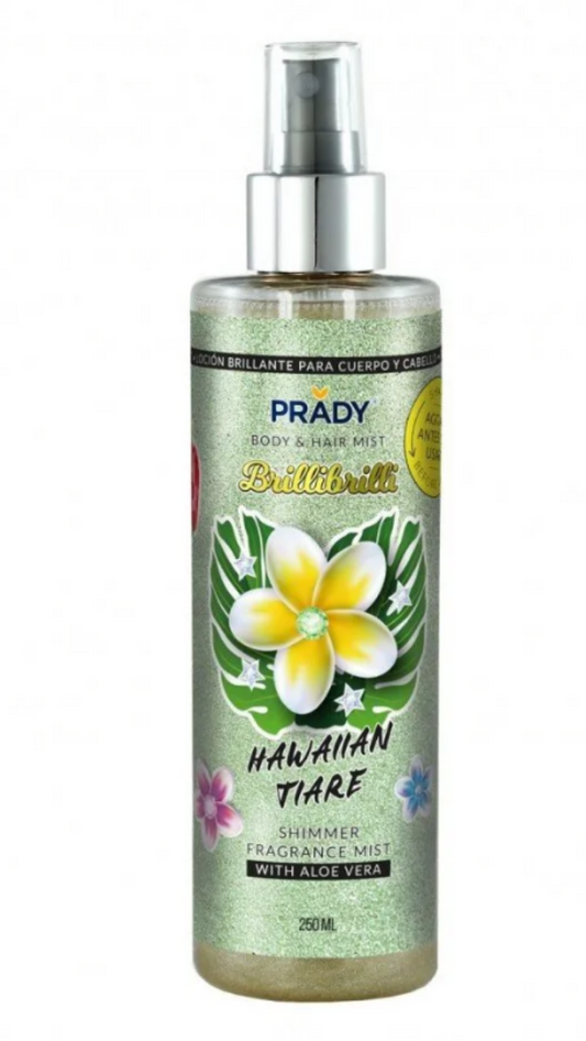 BRUME SCINTILLANTE CORPS ET CHEVEUX PRADY HAWAÏ TIARE 250ML