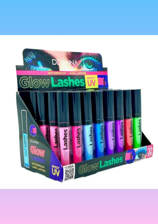 MASCARA GLOW LASHES UV